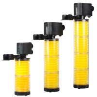 Sobo pump / oxygen /filter 3 in 1 aquarium submersible filter with bio sponge