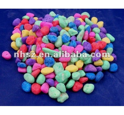 aquarium colorful gravel stone for aquarium decoration